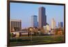 State capital and skyline in Little Rock, Arkansas-null-Framed Photographic Print