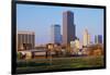 State capital and skyline in Little Rock, Arkansas-null-Framed Photographic Print