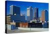 State capital and skyline in Little Rock, Arkansas-null-Stretched Canvas