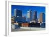 State capital and skyline in Little Rock, Arkansas-null-Framed Photographic Print