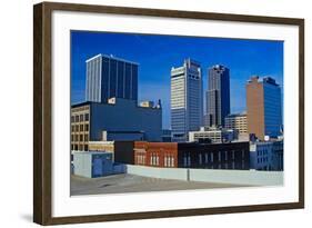 State capital and skyline in Little Rock, Arkansas-null-Framed Photographic Print