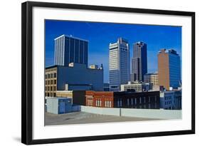 State capital and skyline in Little Rock, Arkansas-null-Framed Photographic Print