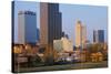 State capital and skyline in Little Rock, Arkansas-null-Stretched Canvas