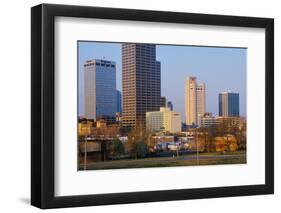 State capital and skyline in Little Rock, Arkansas-null-Framed Photographic Print