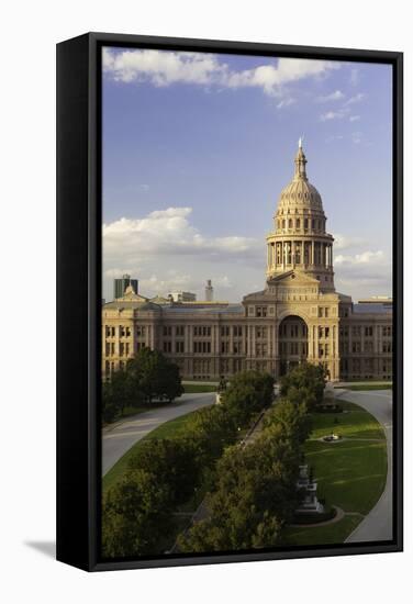 State Capital Building, Austin, Texas, United States of America, North America-Gavin-Framed Stretched Canvas
