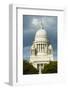 State Capital building of Providence Rhode Island-null-Framed Photographic Print
