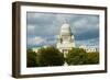 State Capital building of Providence Rhode Island-null-Framed Photographic Print