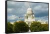 State Capital building of Providence Rhode Island-null-Framed Stretched Canvas