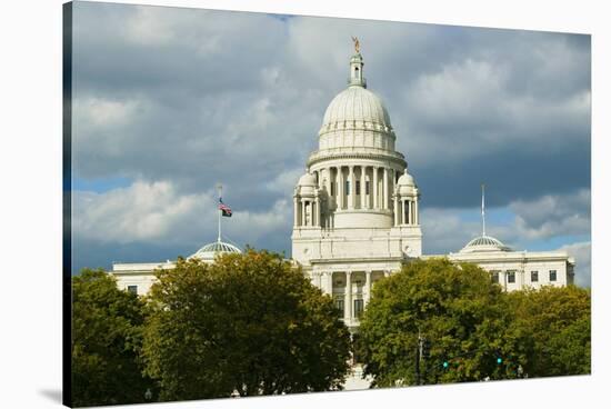 State Capital building of Providence Rhode Island-null-Stretched Canvas