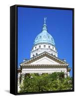 State Capital Building, Topeka, Kansas-Mark Gibson-Framed Stretched Canvas