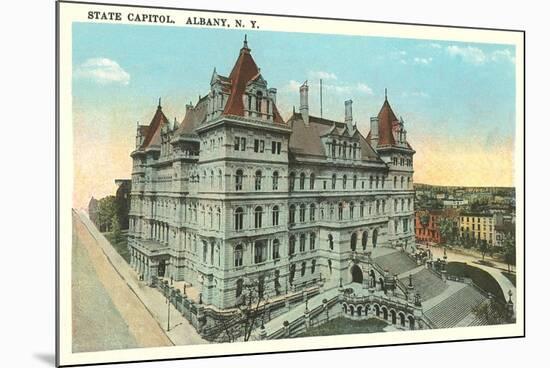 State Capitol, Albany, New York-null-Mounted Premium Giclee Print