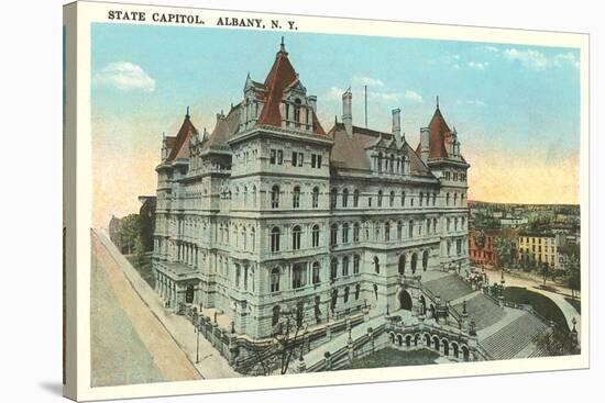 State Capitol, Albany, New York-null-Stretched Canvas