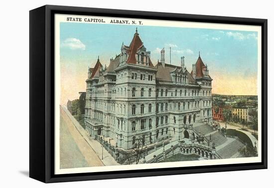 State Capitol, Albany, New York-null-Framed Stretched Canvas