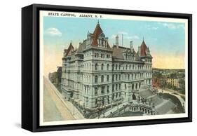 State Capitol, Albany, New York-null-Framed Stretched Canvas