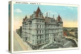 State Capitol, Albany, New York-null-Stretched Canvas