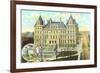 State Capitol, Albany, New York-null-Framed Premium Giclee Print