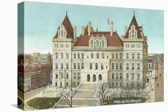 State Capitol, Albany-null-Stretched Canvas