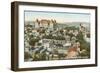 State Capitol and City, Albany, New York-null-Framed Art Print