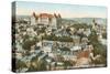 State Capitol and City, Albany, New York-null-Stretched Canvas