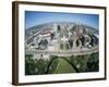 State Capitol and Downtown Seen from Gateway Arch, Which Casts a Shadow, St. Louis, USA-Tony Waltham-Framed Photographic Print