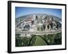 State Capitol and Downtown Seen from Gateway Arch, Which Casts a Shadow, St. Louis, USA-Tony Waltham-Framed Photographic Print