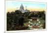 State Capitol and Park, St. Paul, Minnesota-null-Mounted Art Print