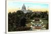 State Capitol and Park, St. Paul, Minnesota-null-Stretched Canvas