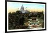 State Capitol and Park, St. Paul, Minnesota-null-Framed Art Print