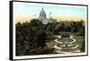 State Capitol and Park, St. Paul, Minnesota-null-Framed Stretched Canvas