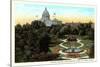 State Capitol and Park, St. Paul, Minnesota-null-Stretched Canvas