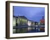State Capitol and War Memorial Auditorium, Nashville, Tennessee, USA-Walter Bibikow-Framed Photographic Print