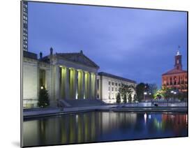 State Capitol and War Memorial Auditorium, Nashville, Tennessee, USA-Walter Bibikow-Mounted Photographic Print