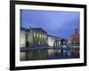 State Capitol and War Memorial Auditorium, Nashville, Tennessee, USA-Walter Bibikow-Framed Photographic Print