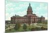 State Capitol at Austin, Texas-null-Mounted Art Print