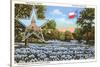 State Capitol, Austin, Texas, Blue Bonnets-null-Stretched Canvas