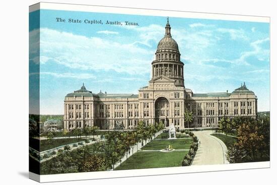 State Capitol, Austin, Texas-null-Stretched Canvas