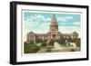 State Capitol, Austin, Texas-null-Framed Art Print