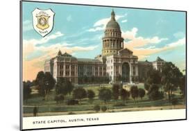 State Capitol, Austin, Texas-null-Mounted Art Print