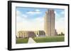 State Capitol, Bismarck, North Dakota-null-Framed Art Print