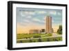 State Capitol, Bismarck, North Dakota-null-Framed Art Print