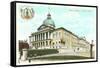 State Capitol, Boston, Mass.-null-Framed Stretched Canvas