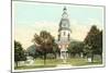 State Capitol Building, Annapolis-null-Mounted Art Print