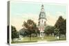 State Capitol Building, Annapolis-null-Stretched Canvas