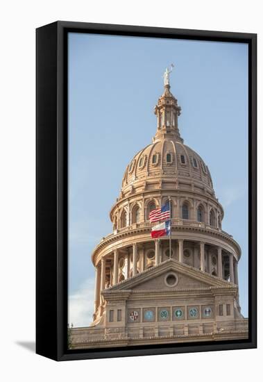 State Capitol Building, Austin, Texas, Usa-Jim Engelbrecht-Framed Stretched Canvas