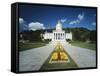State Capitol Building, Montpelier, Vermont, USA-Walter Bibikow-Framed Stretched Canvas