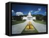 State Capitol Building, Montpelier, Vermont, USA-Walter Bibikow-Framed Stretched Canvas