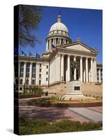 State Capitol Building, Oklahoma City, Oklahoma, United States of America, North America-Richard Cummins-Stretched Canvas