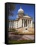 State Capitol Building, Oklahoma City, Oklahoma, United States of America, North America-Richard Cummins-Framed Stretched Canvas