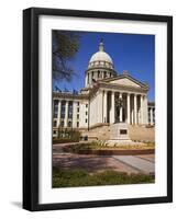 State Capitol Building, Oklahoma City, Oklahoma, United States of America, North America-Richard Cummins-Framed Photographic Print