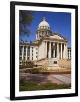 State Capitol Building, Oklahoma City, Oklahoma, United States of America, North America-Richard Cummins-Framed Photographic Print